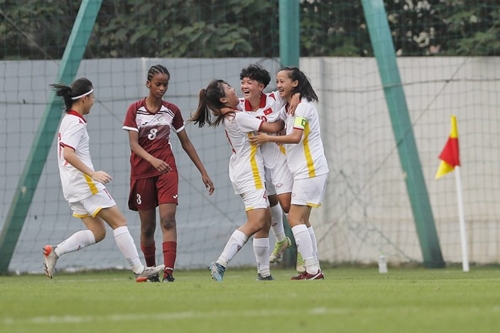 Kết quả Giải U17 bóng đá nữ châu Á: Đội tuyển Việt Nam khởi đầu thuận lợi
